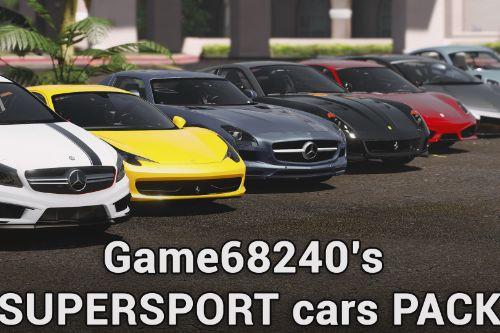 Supersport cars Pack by SCRAT